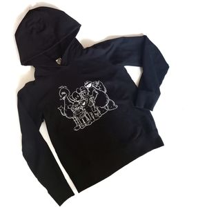 Uniqlo x Kaws Hoodie Sweatshirt in M